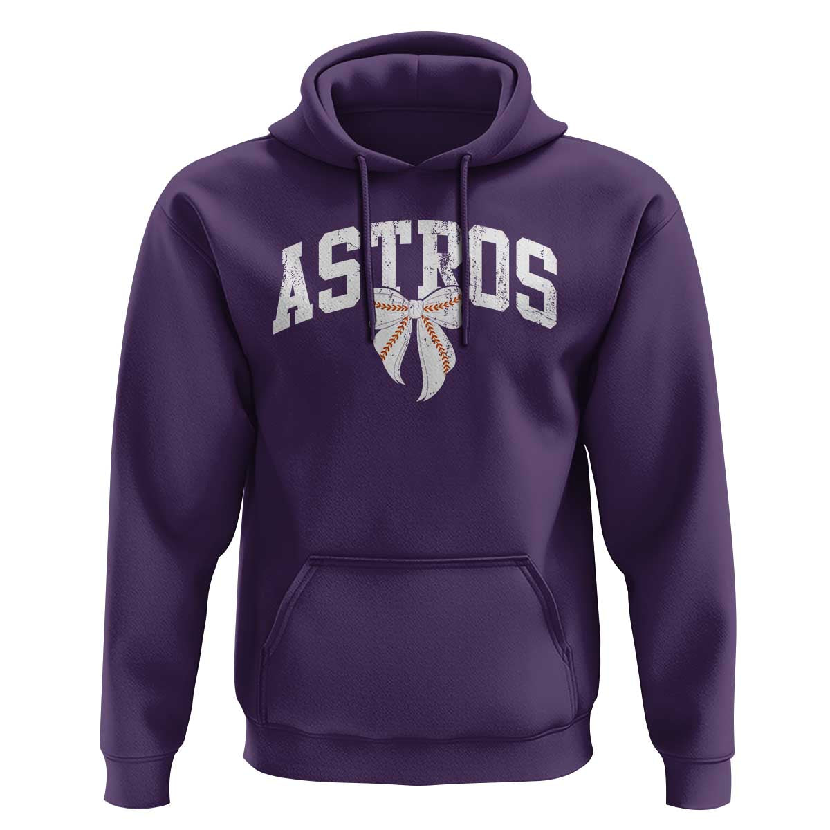 Retro Astro Varsity Name Hoodie Baseball Coquette Bow