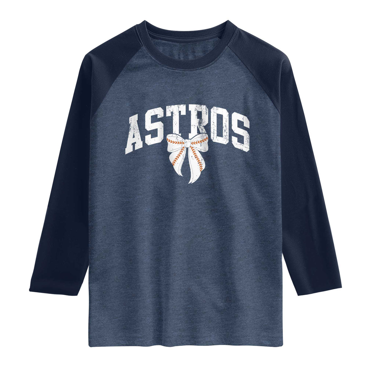 Retro Astro Varsity Name Raglan Shirt Baseball Coquette Bow