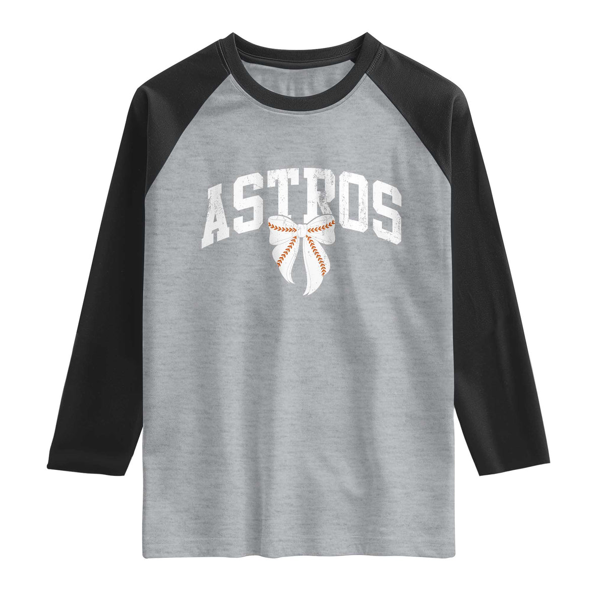 Retro Astro Varsity Name Raglan Shirt Baseball Coquette Bow