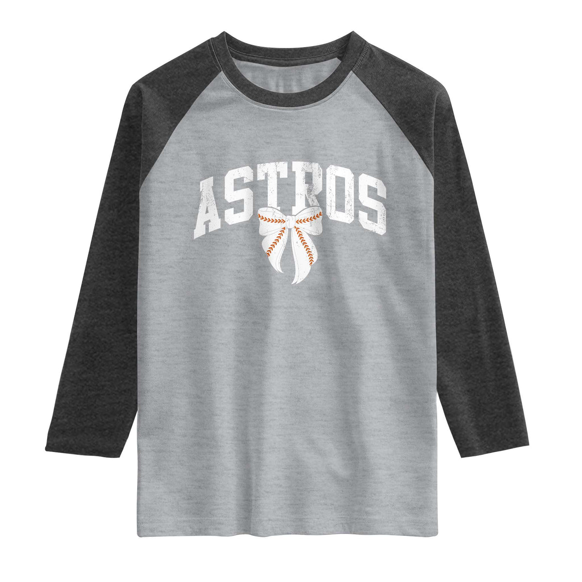 Retro Astro Varsity Name Raglan Shirt Baseball Coquette Bow