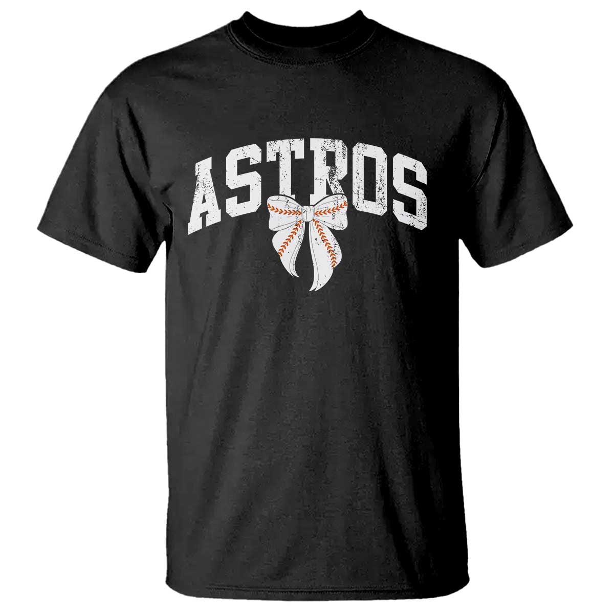 Retro Astro Varsity Name T Shirt Baseball Coquette Bow