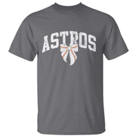 Retro Astro Varsity Name T Shirt Baseball Coquette Bow