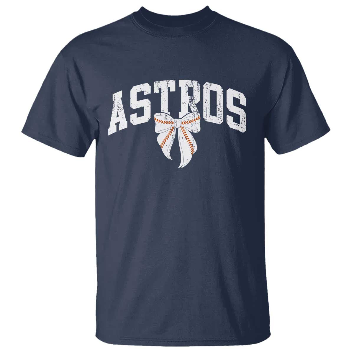 Retro Astro Varsity Name T Shirt Baseball Coquette Bow