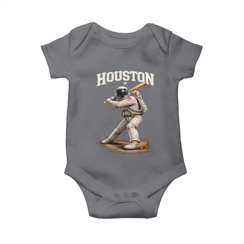 Houston Astronaut Baseball Player Baby Onesie Clutch City
