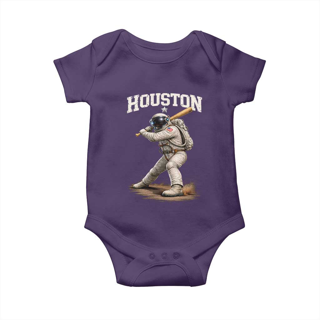 Houston Astronaut Baseball Player Baby Onesie Clutch City