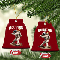 Houston Astronaut Baseball Player Ceramic Ornament Clutch City