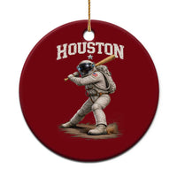Houston Astronaut Baseball Player Ceramic Ornament Clutch City