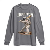 Houston Astronaut Baseball Player Long Sleeve Shirt Clutch City