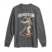 Houston Astronaut Baseball Player Long Sleeve Shirt Clutch City