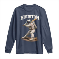 Houston Astronaut Baseball Player Long Sleeve Shirt Clutch City