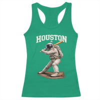 Houston Astronaut Baseball Player Racerback Tank Top Clutch City