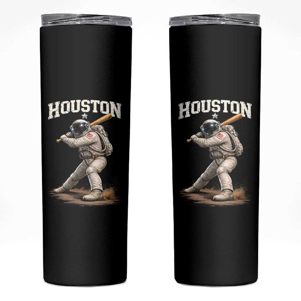 Houston Astronaut Baseball Player Skinny Tumbler Clutch City