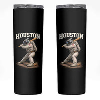 Houston Astronaut Baseball Player Skinny Tumbler Clutch City