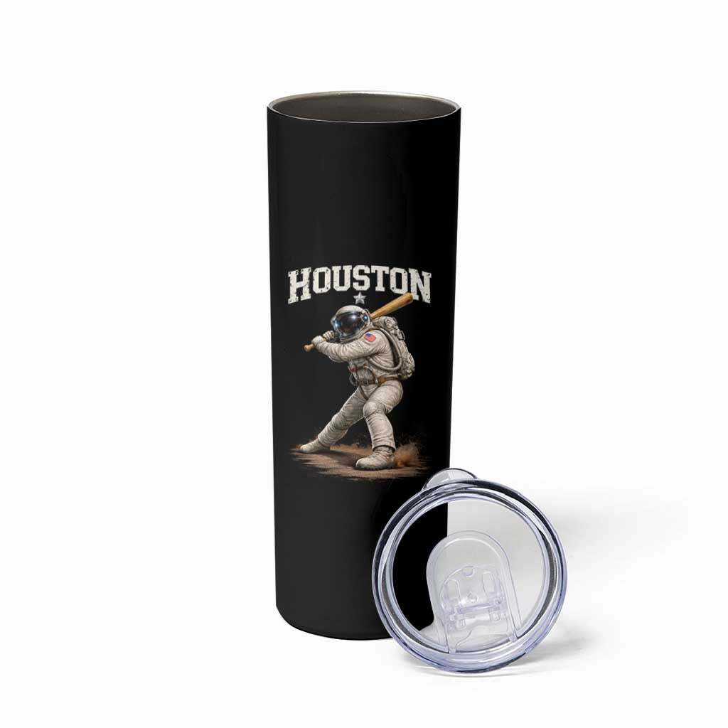 Houston Astronaut Baseball Player Skinny Tumbler Clutch City