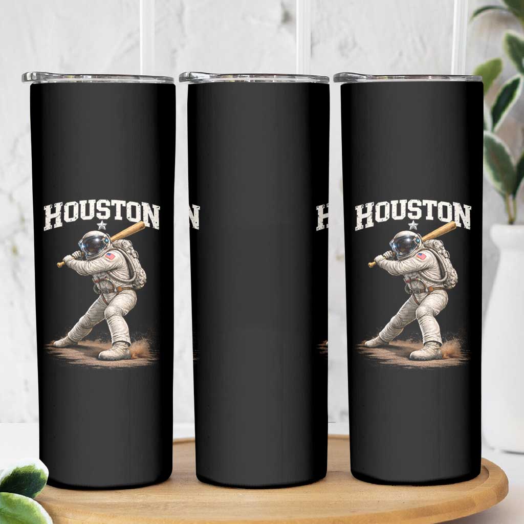 Houston Astronaut Baseball Player Skinny Tumbler Clutch City
