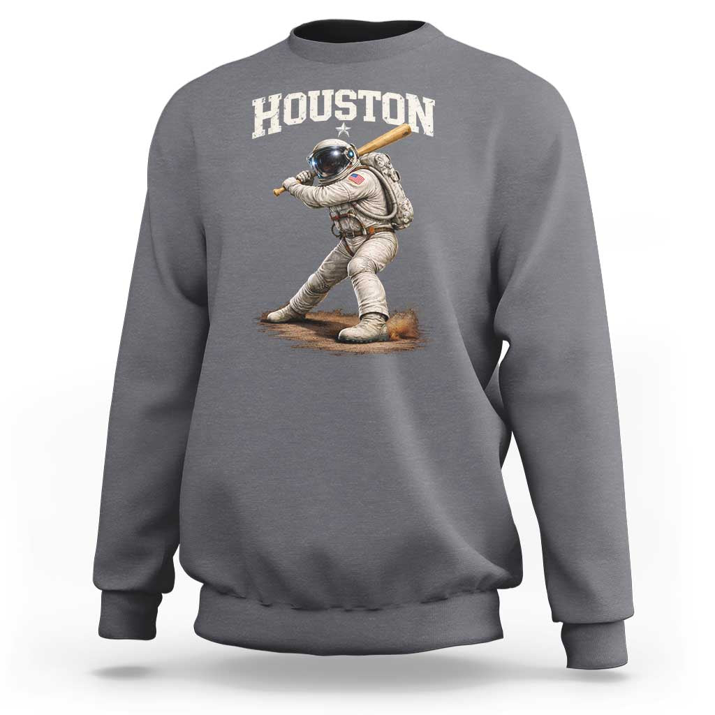 Houston Astronaut Baseball Player Sweatshirt Clutch City