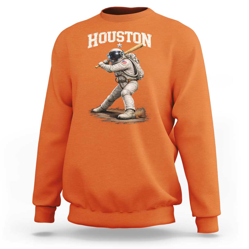 Houston Astronaut Baseball Player Sweatshirt Clutch City