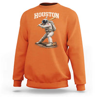 Houston Astronaut Baseball Player Sweatshirt Clutch City