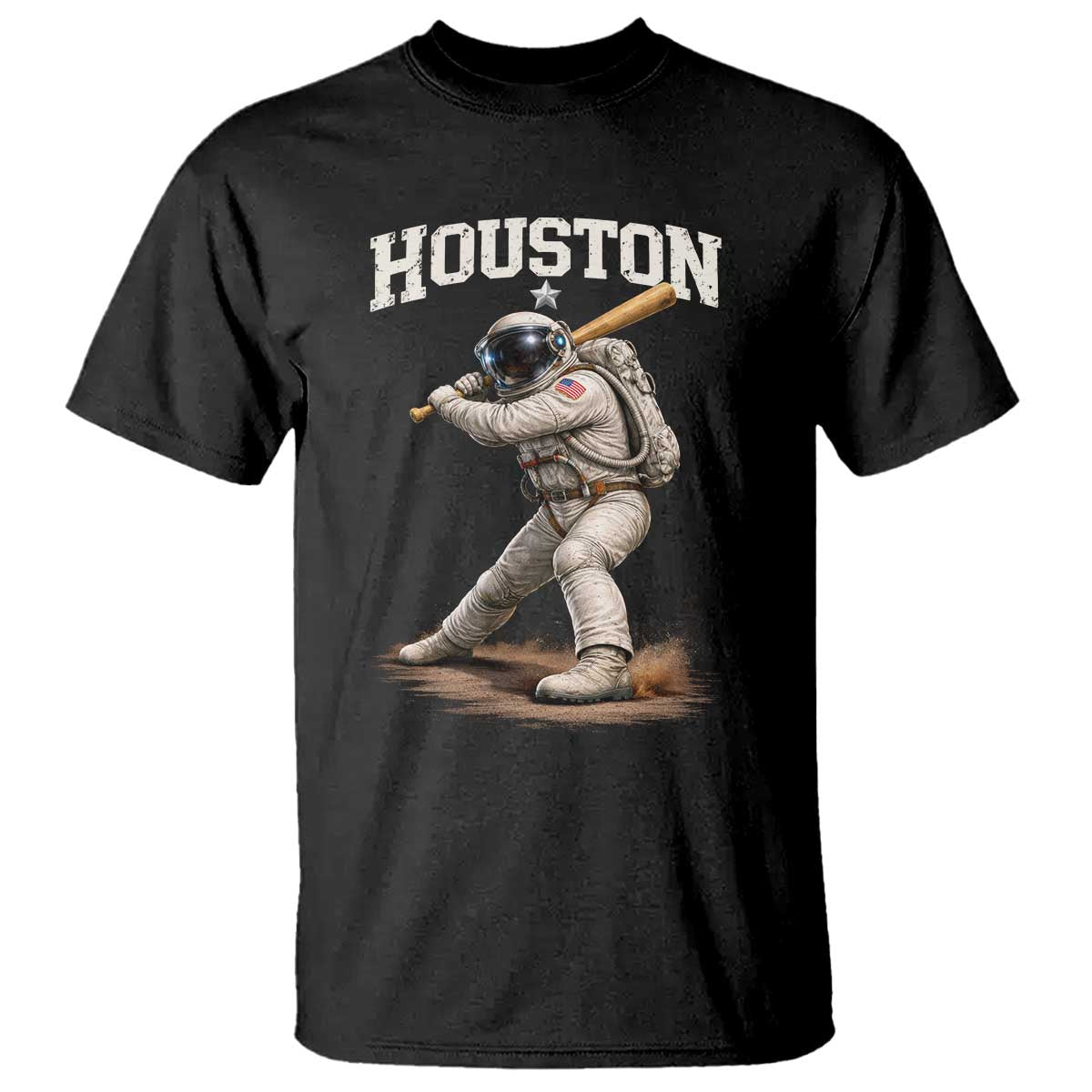 Houston Astronaut Baseball Player T Shirt Clutch City