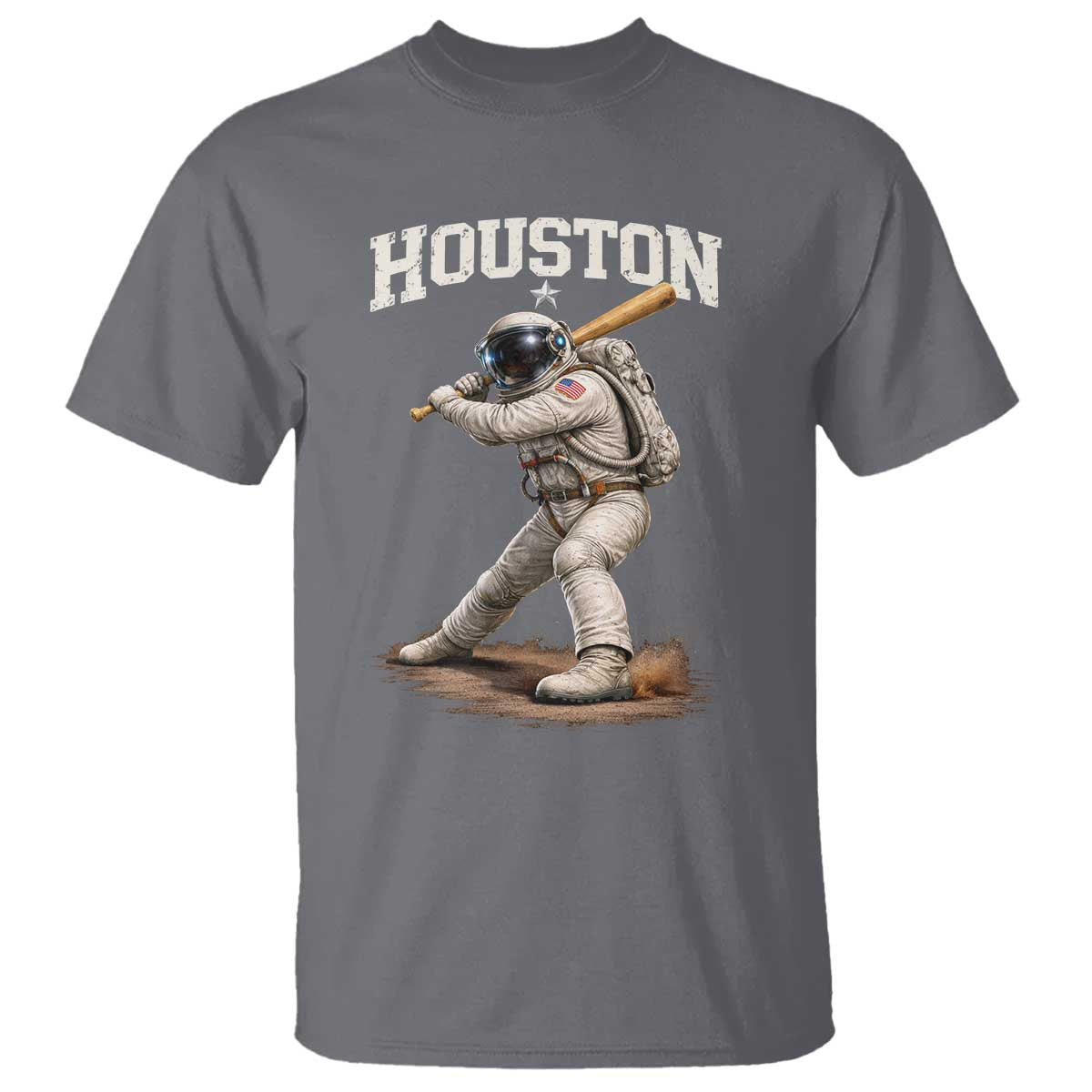 Houston Astronaut Baseball Player T Shirt Clutch City