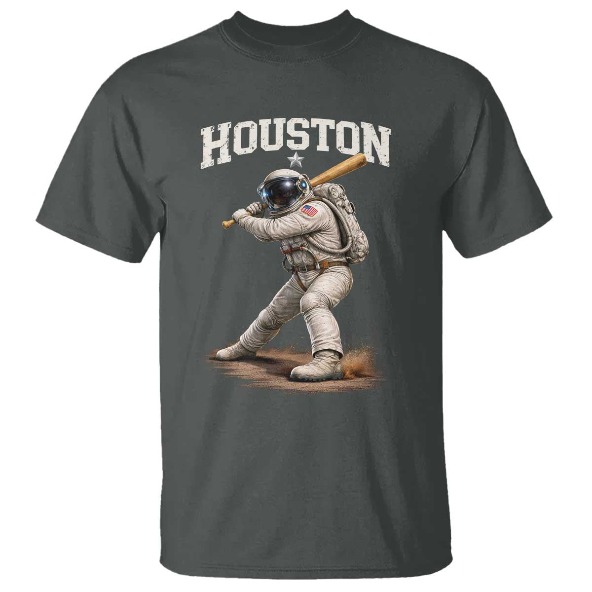 Houston Astronaut Baseball Player T Shirt Clutch City