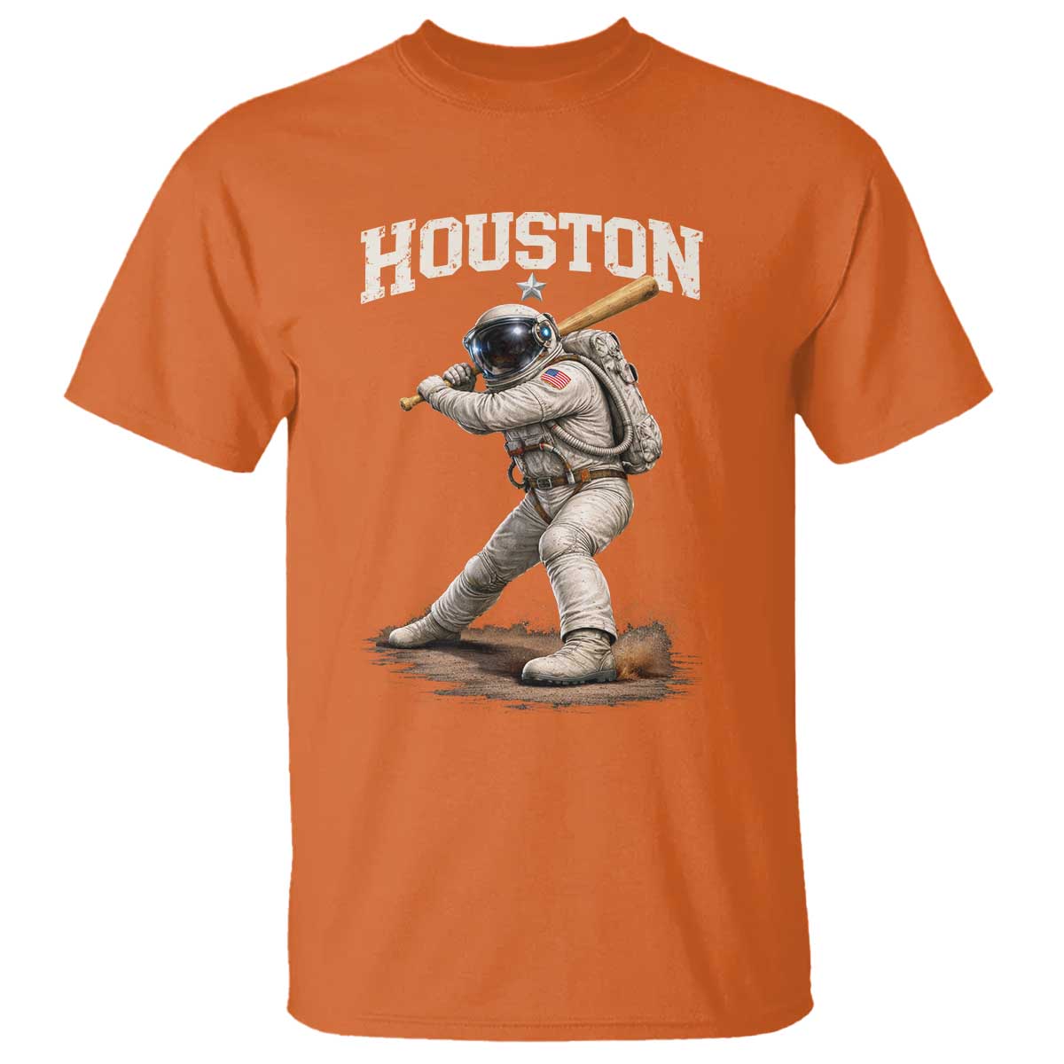 Houston Astronaut Baseball Player T Shirt Clutch City