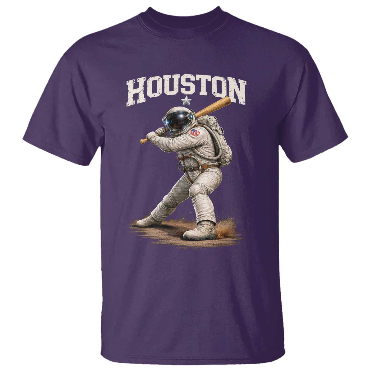 Houston Astronaut Baseball Player T Shirt Clutch City