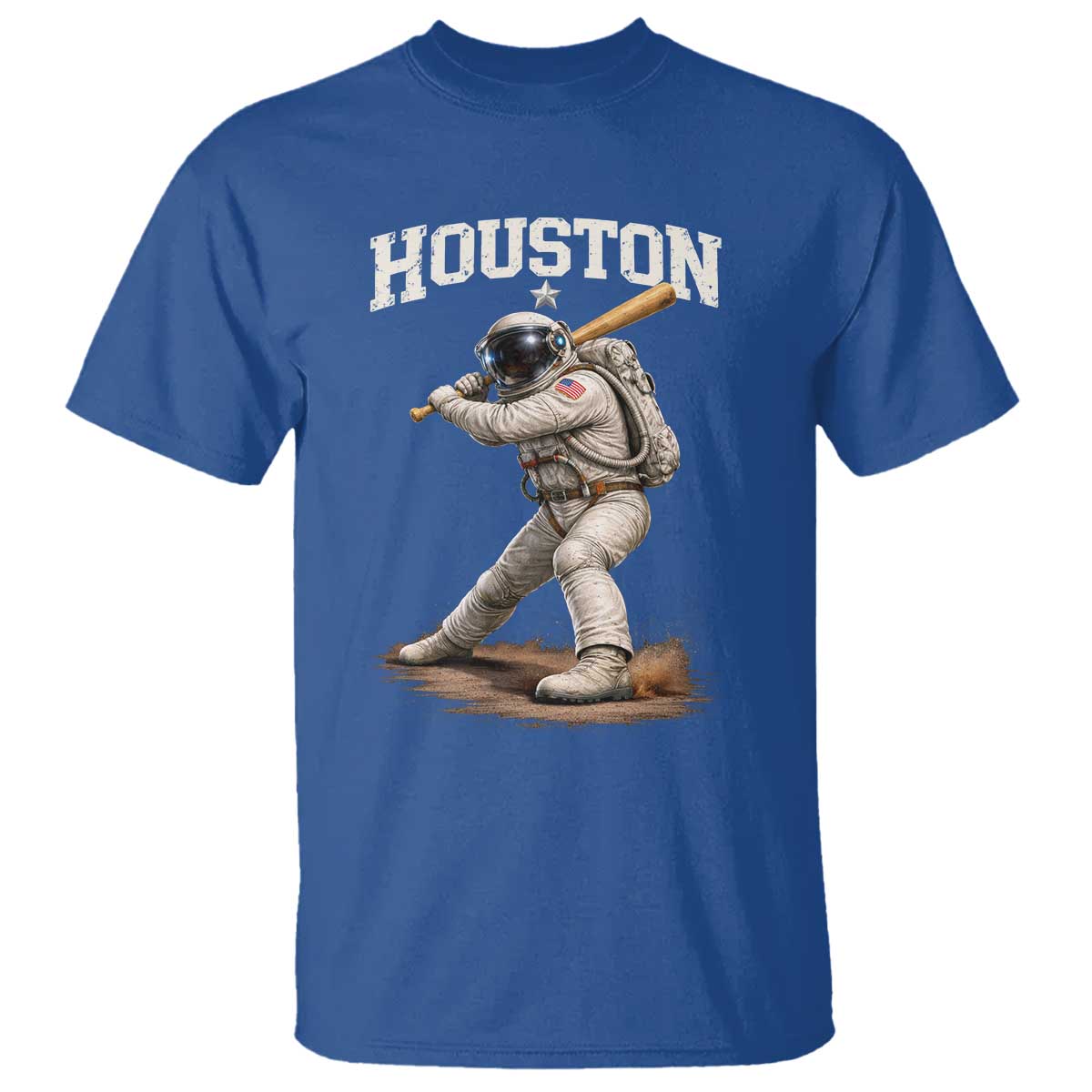 Houston Astronaut Baseball Player T Shirt Clutch City