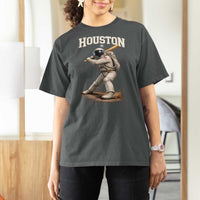 Houston Astronaut Baseball Player T Shirt For Women Clutch City