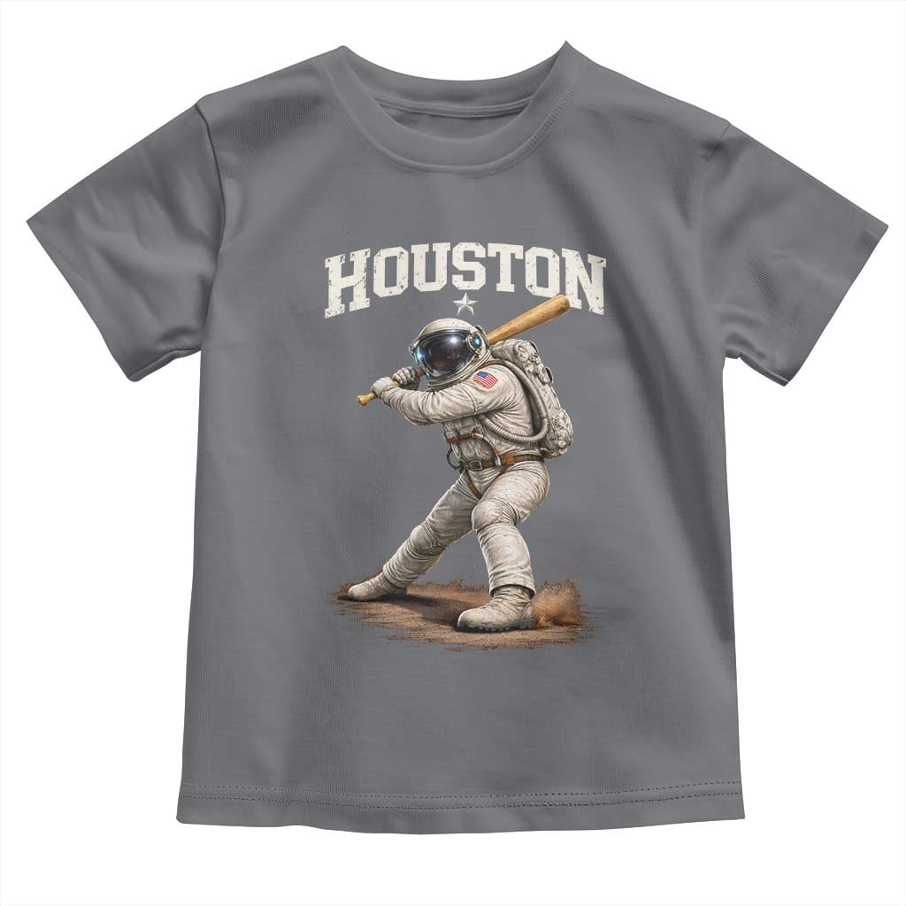 Houston Astronaut Baseball Player Toddler T Shirt Clutch City