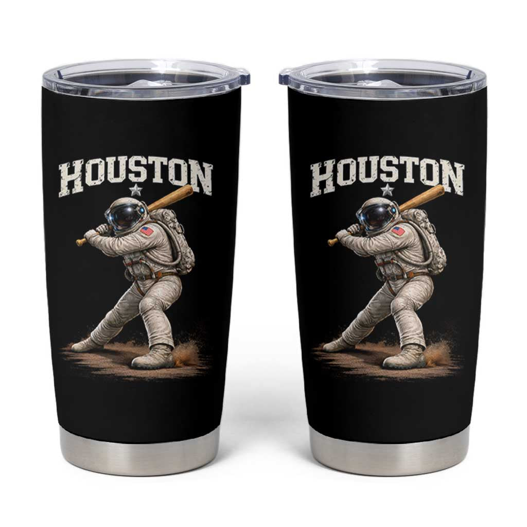 Houston Astronaut Baseball Player Tumbler Cup Clutch City