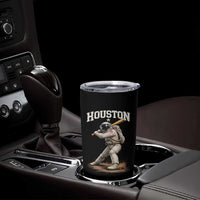 Houston Astronaut Baseball Player Tumbler Cup Clutch City