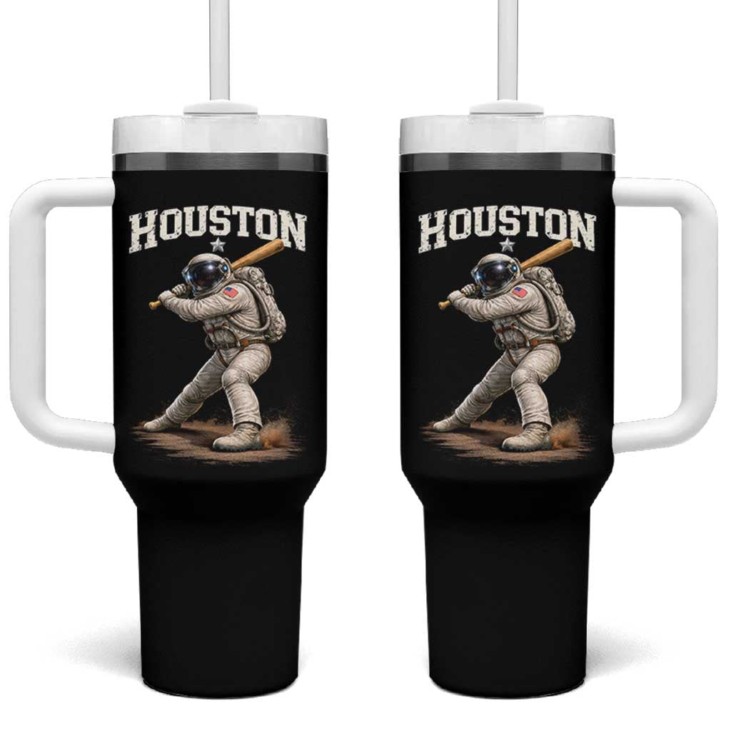 Houston Astronaut Baseball Player Tumbler With Handle Clutch City