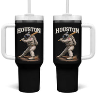 Houston Astronaut Baseball Player Tumbler With Handle Clutch City