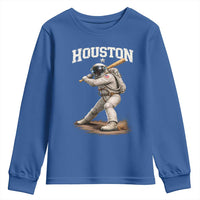 Houston Astronaut Baseball Player Youth Sweatshirt Clutch City