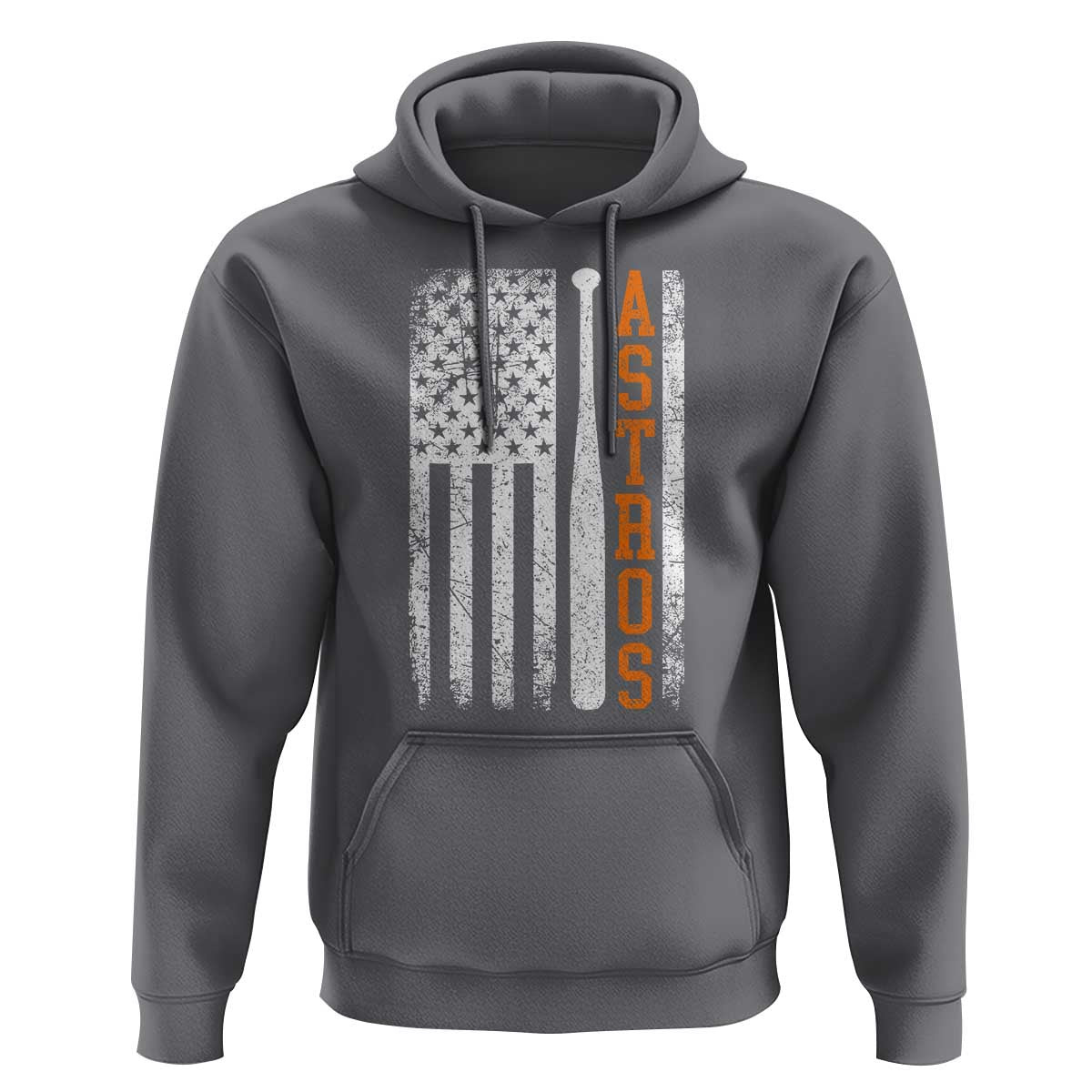 Vintage Astro Hoodie Last Name Baseball American Flag Retro Style 70s 80s 90s