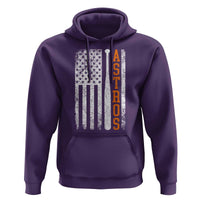 Vintage Astro Hoodie Last Name Baseball American Flag Retro Style 70s 80s 90s