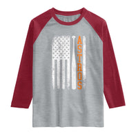Vintage Astro Raglan Shirt Last Name Baseball American Flag Retro Style 70s 80s 90s