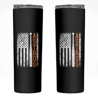 Vintage Astro Skinny Tumbler Last Name Baseball American Flag Retro Style 70s 80s 90s