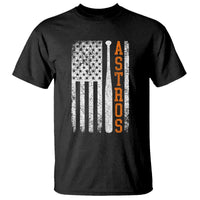 Vintage Astro T Shirt Last Name Baseball American Flag Retro Style 70s 80s 90s