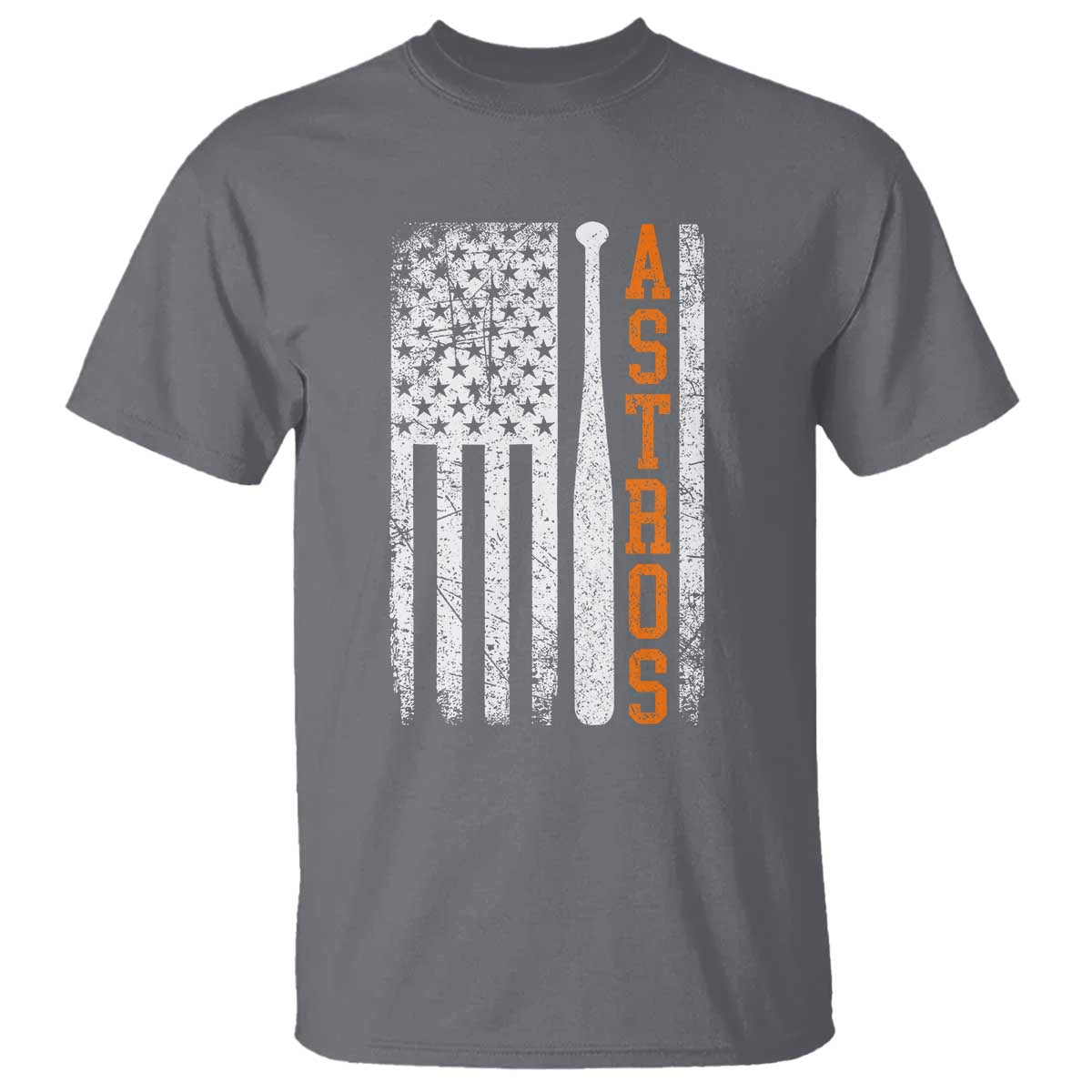 Vintage Astro T Shirt Last Name Baseball American Flag Retro Style 70s 80s 90s