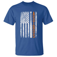 Vintage Astro T Shirt Last Name Baseball American Flag Retro Style 70s 80s 90s