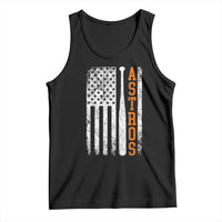 Vintage Astro Tank Top Last Name Baseball American Flag Retro Style 70s 80s 90s