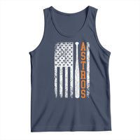 Vintage Astro Tank Top Last Name Baseball American Flag Retro Style 70s 80s 90s