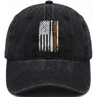 Vintage Astro Washed Cotton Baseball Cap Last Name Baseball American Flag Retro Style 70s 80s 90s