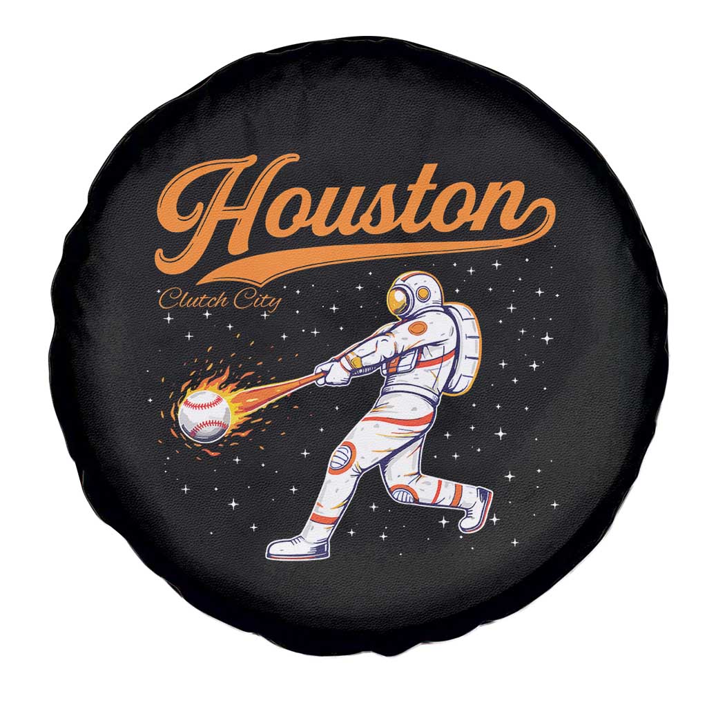 Houston Clutch City Spare Tire Cover Astronaut Baseball Player In Space