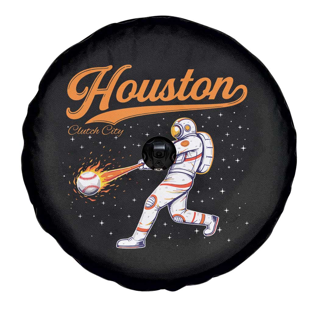 Houston Clutch City Spare Tire Cover Astronaut Baseball Player In Space