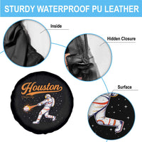 Houston Clutch City Spare Tire Cover Astronaut Baseball Player In Space