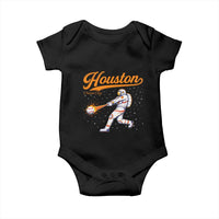 Houston Clutch City Baby Onesie Astronaut Baseball Player In Space