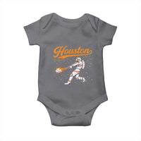 Houston Clutch City Baby Onesie Astronaut Baseball Player In Space